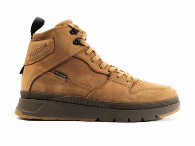 Botas De Invierno Palladium PALLASIDER HI NUBUCK Hombre Apple Cinnamon | Costa Rica-71609